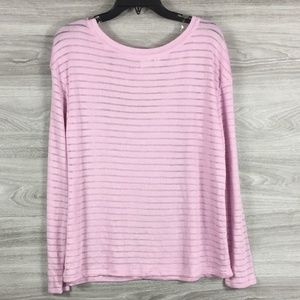 14th & Union Stripe Boatneck Long Sleeve Pullover